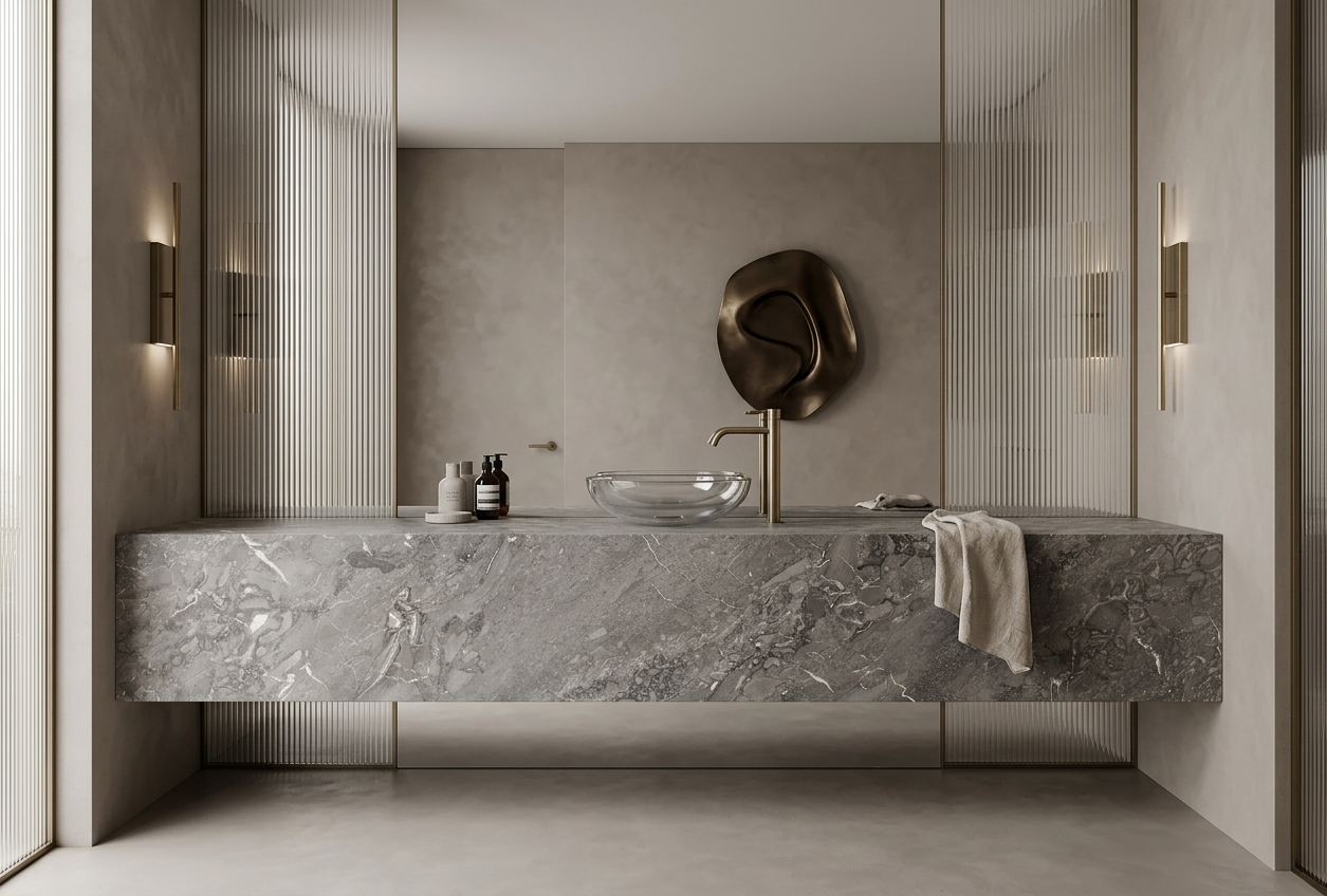 Cassino Grey Bathroom