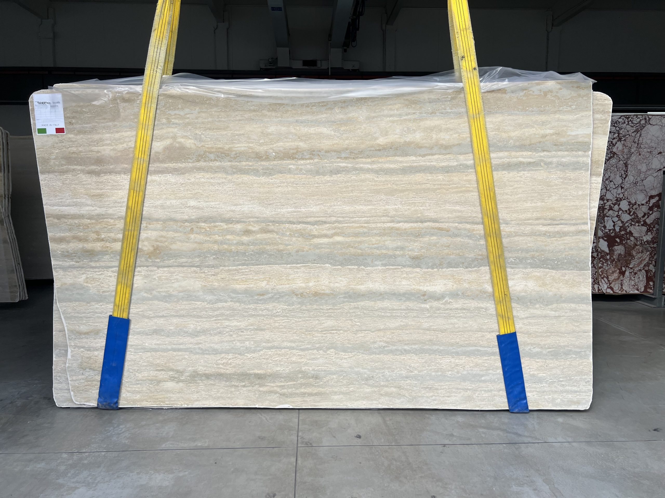 Travertino Silver B2644 2850×1740 Slab 3