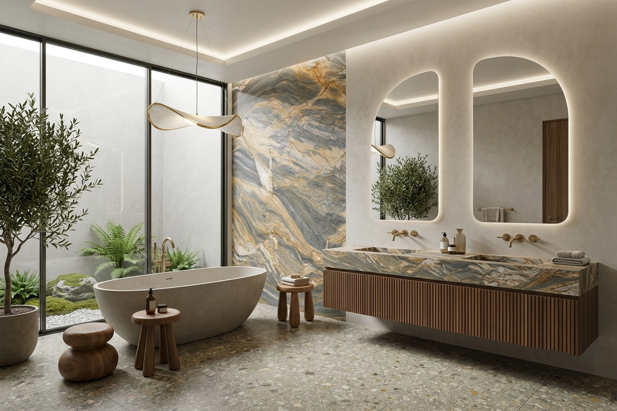 Fusion Blue Wow Bathroom