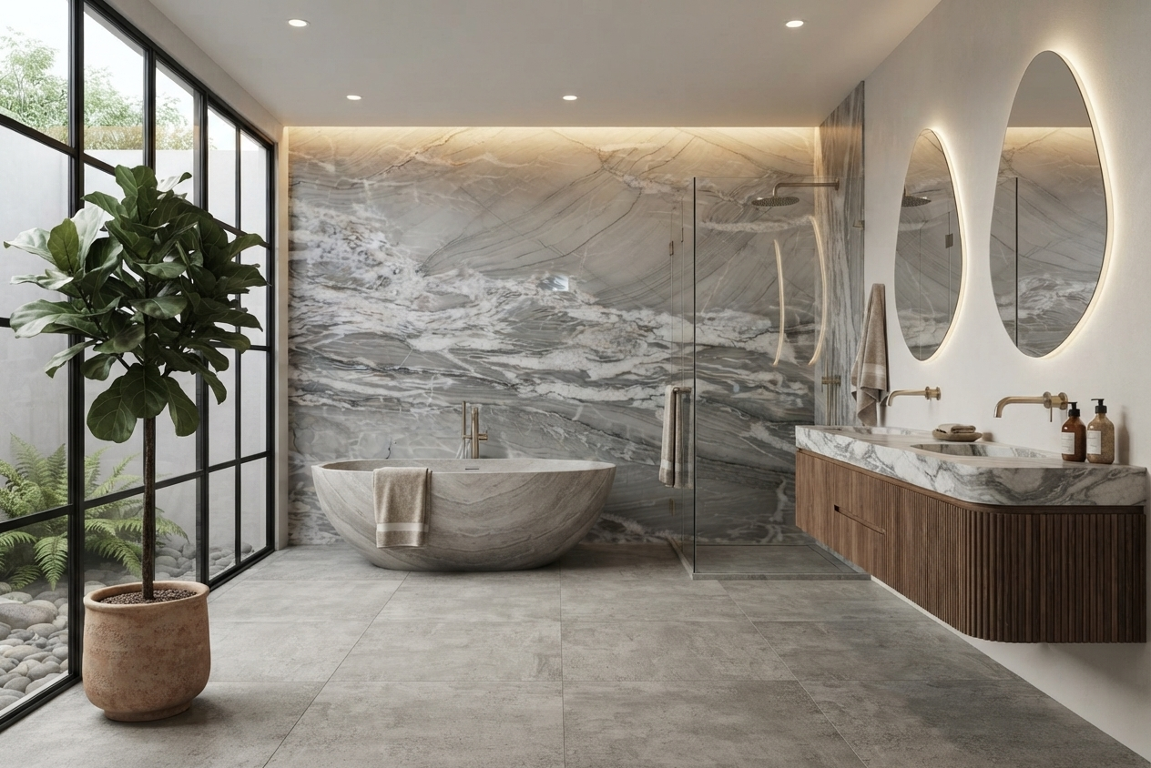 Verde Invidia Bathroom