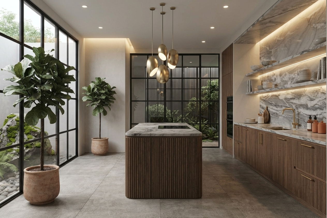 Verde Invidia Kitchen