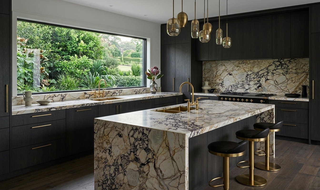 Calacatta Monet Kitchen 1