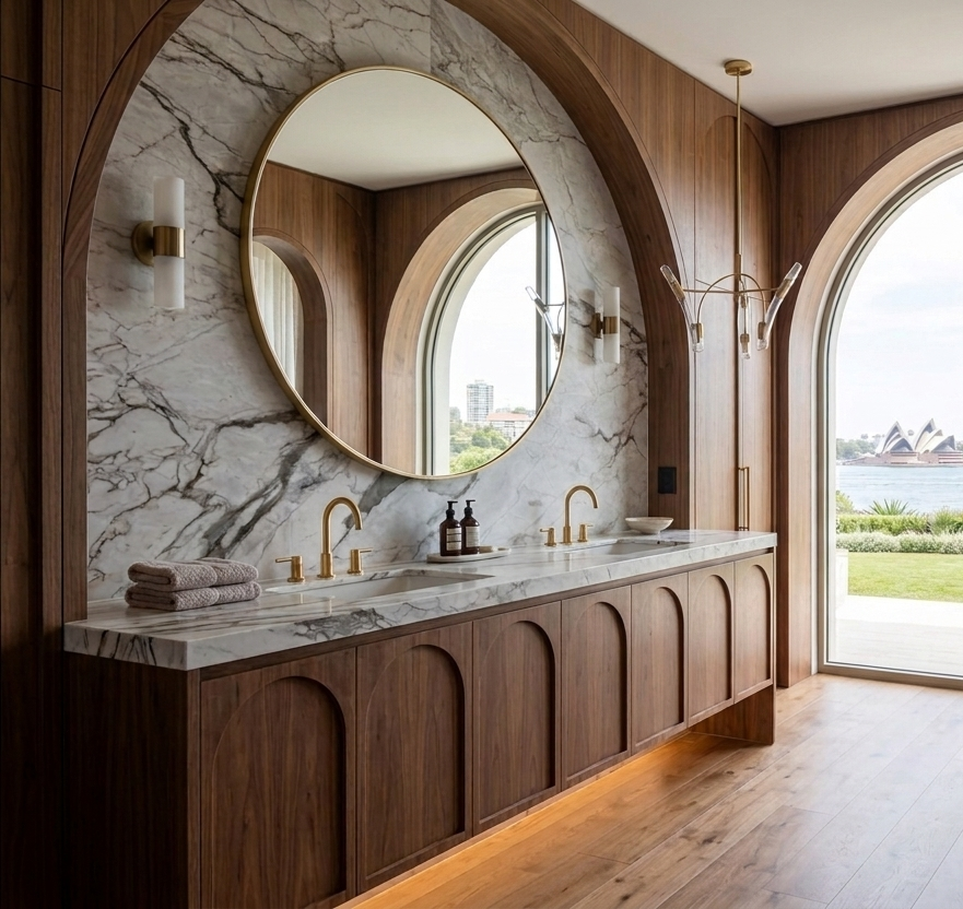 Calacatta Columbus Bathroom