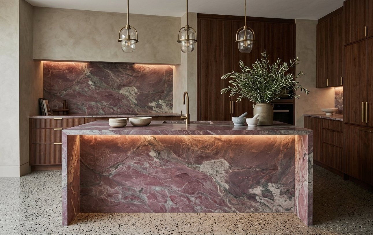 Red Fusion Kitchen