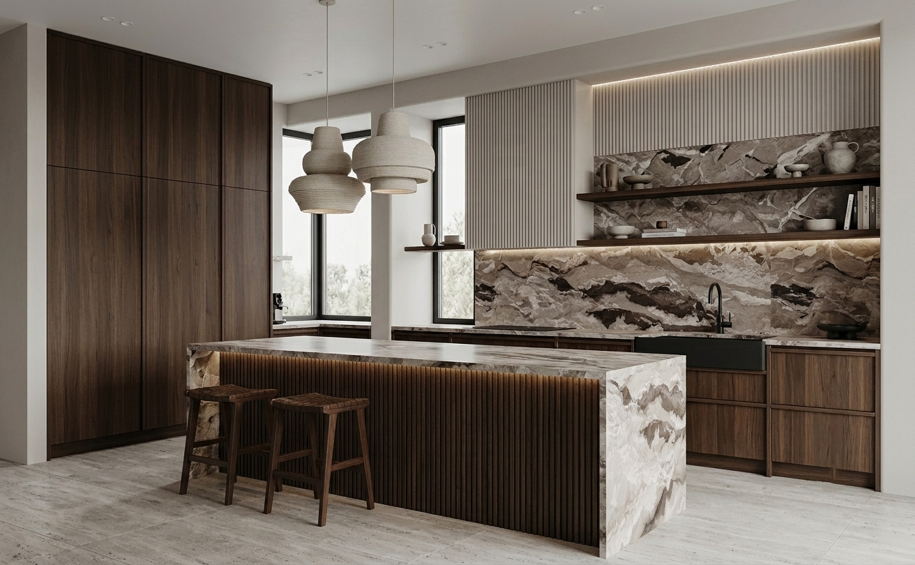 Camouflage Brown Kitchen 3