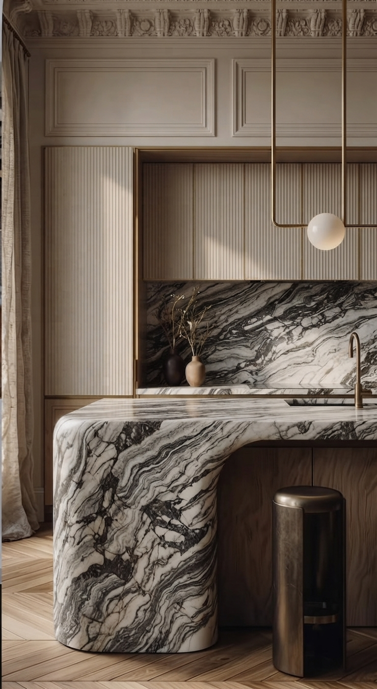 Arabescato Corchia Fantastico Kitchen