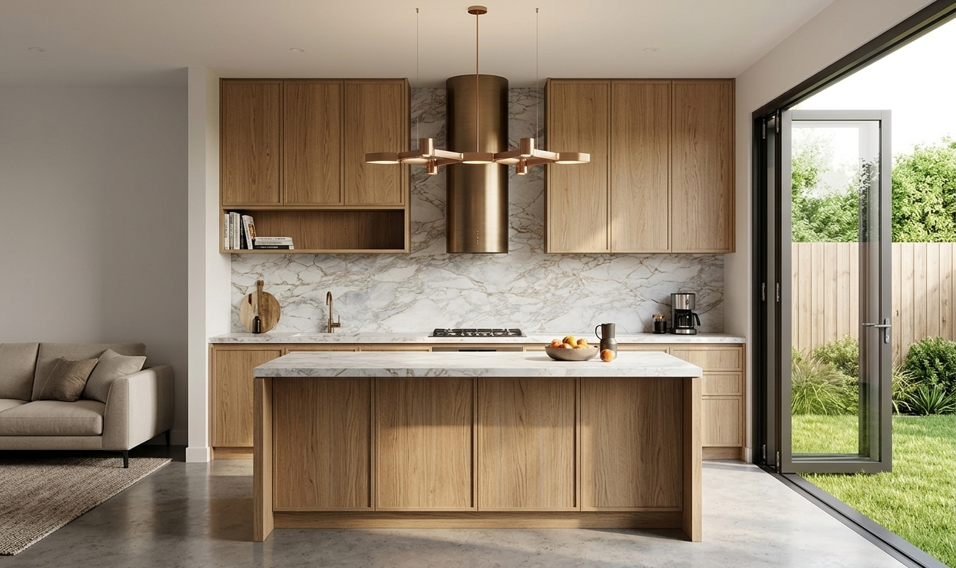Arabescato Gold Kitchen