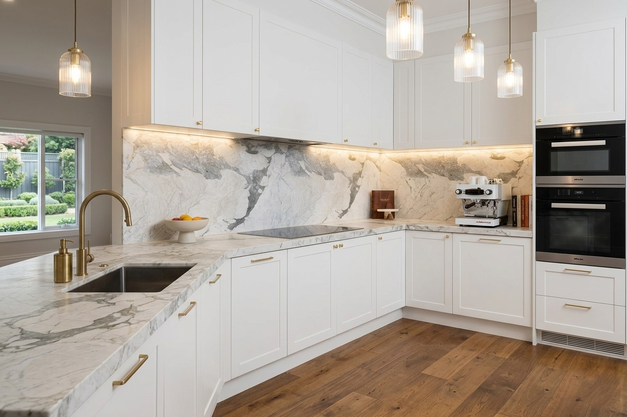 Montana White Kitchen