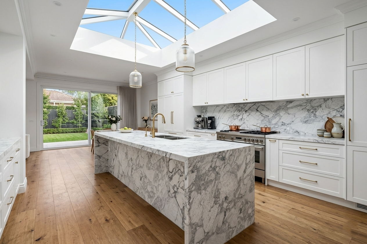 Santa Maria White Kitchen
