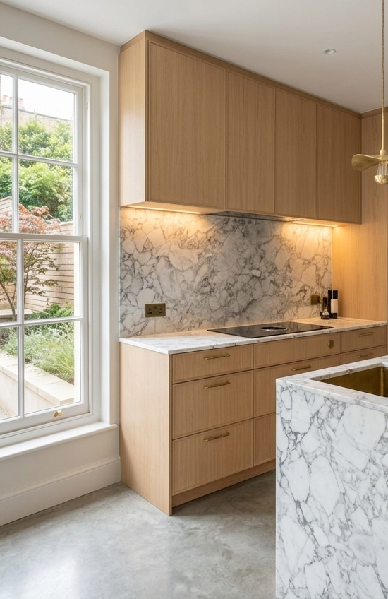 Arabescato Vagli Kitchen 2